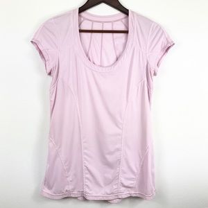 🏦SOLD🏦-Zella-Athletic Pink Short Sleeve Shirt